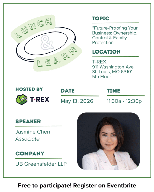 Jasmine Chen Lunch & Learn
