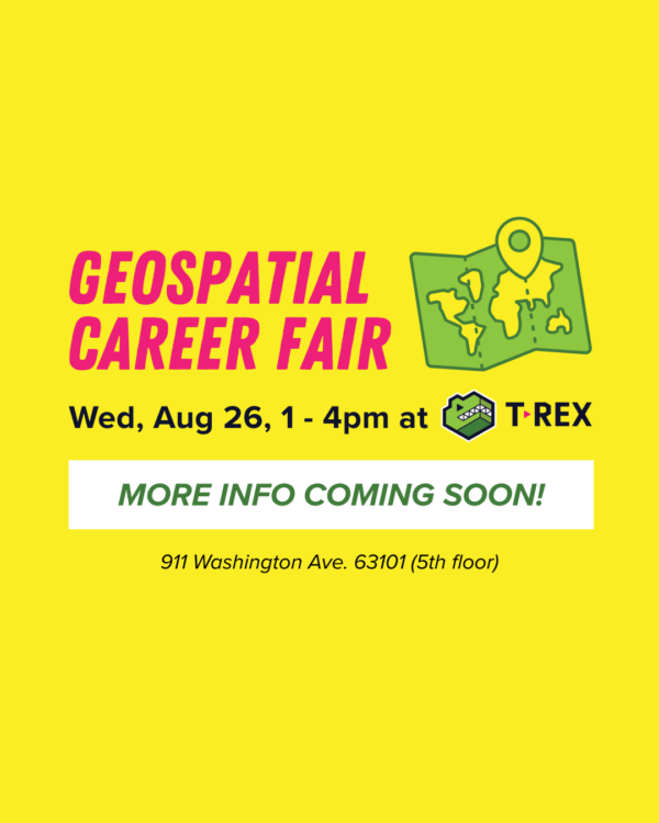 Geospatial Careers Fair Aug 26